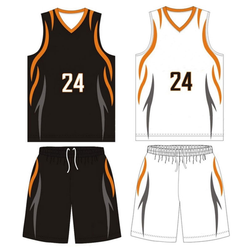 Custom Design Sublimated Basketball Tops for Teams