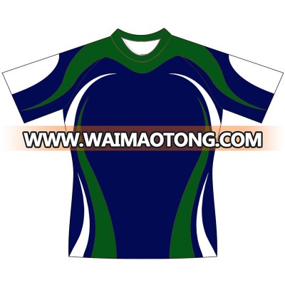 Custom Design Sublimated Rugby Shirt for Men